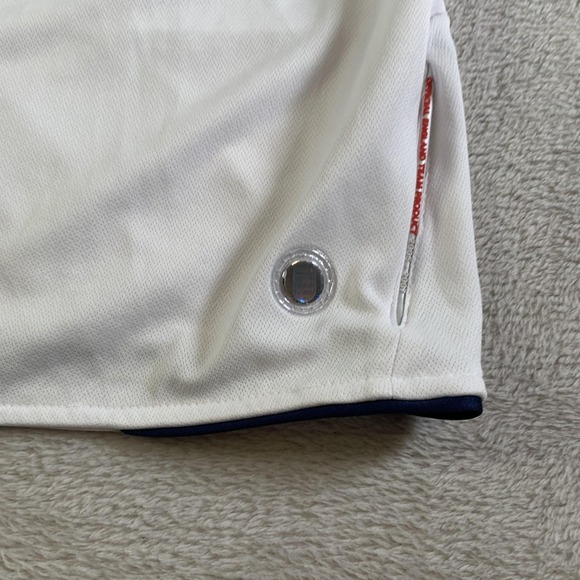 England National Team Shirt Jersey Mens L White Soccer Umbro Beckham Home Static - Picture 4 of 15